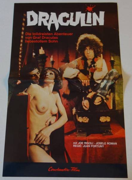 El probecito Draculin original release small german movie poster